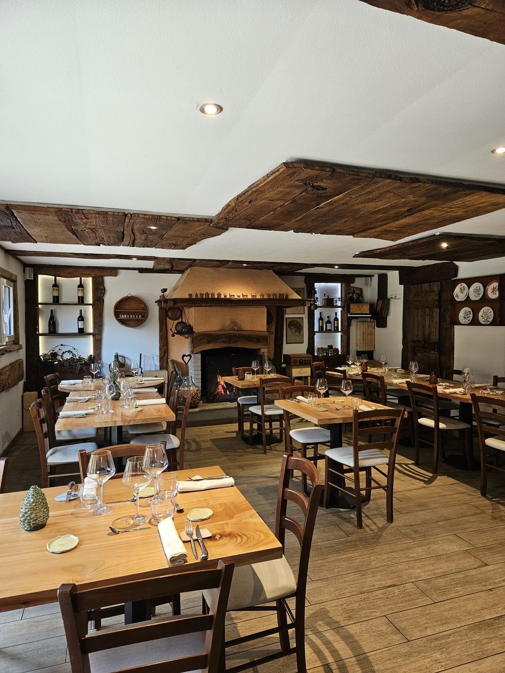 Sala interna dell'Agriturismo La Stala
